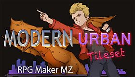 RPG Maker MZ - Modern Urban Tileset