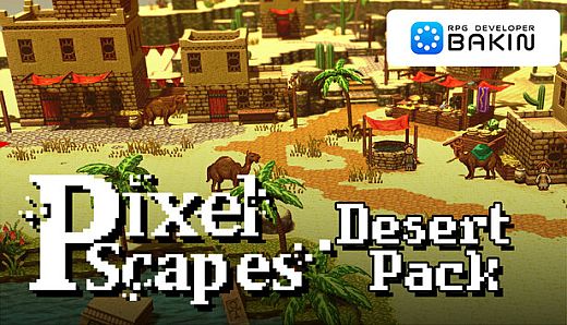 RPG Developer Bakin PixelScapes Desert Pack