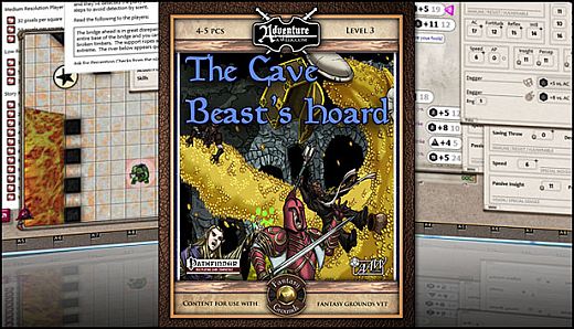Fantasy Grounds - B04 The Cave Beast Hoard (PFRPG)