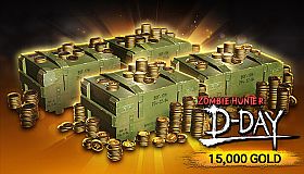 Zombie Hunter: D-Day - 15,000 Gold Pack