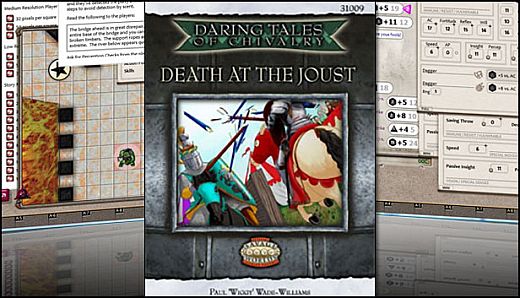 Fantasy Grounds - Daring Tales of Chivalry #02: Death at the Joust (Savage Worlds)