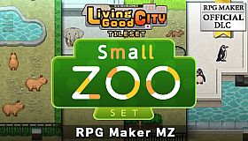 RPG Maker MZ - SERIALGAMES LivingGoodCity Tileset - Small Zoo Set