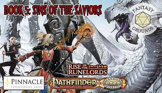 Fantasy Grounds - Pathfinder(R) for Savage Worlds: Rise of the Runelords! Book 5 - Sins of the Saviors