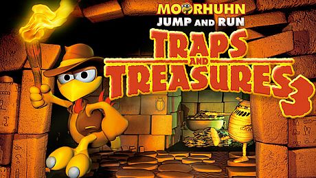 Moorhuhn Jump and Run 'Traps and Treasures 3' Game