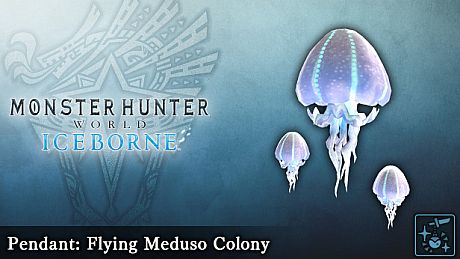 Monster Hunter World: Iceborne - Pendant: Flying Meduso Colony DLC