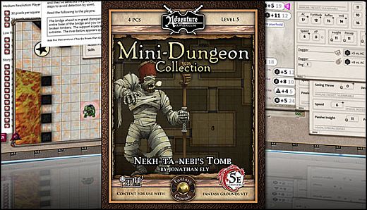 Fantasy Grounds - Mini-Dungeon #012: Nekh-ta-Nebi's Tomb (5E)