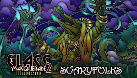 Glass Masquerade 2: Illusions - Scaryfolks Puzzle Pack