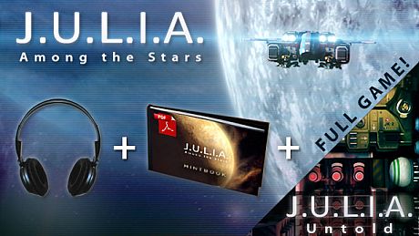 J.U.L.I.A.:Among the Stars - Soundtrack, Hintbook, Untold DLC
