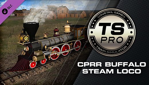 Train Simulator: CPRR 4-6-0 Buffalo Steam Loco Add-On