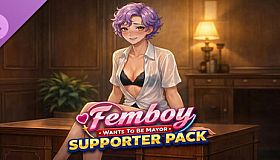 Femboy Wants To Be Mayor Supporter Pack