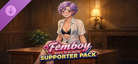 Femboy Wants To Be Mayor Supporter Pack