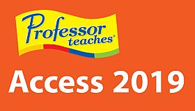Professor Teaches Access 2019