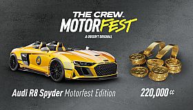 Audi R8 Spyder Welcome Pack (+220,000 Crew Credits) – The Crew Motorfest