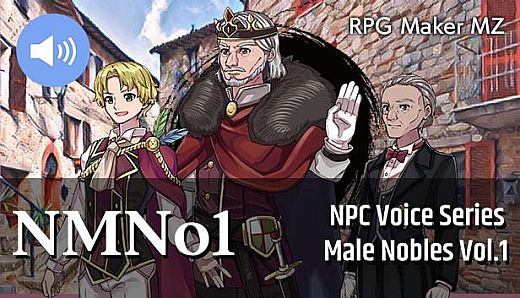 RPG Maker MZ - NPC Male Nobles Vol.1