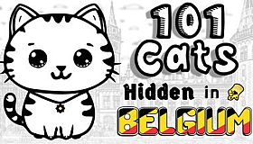 101 Cats Hidden in Belgium