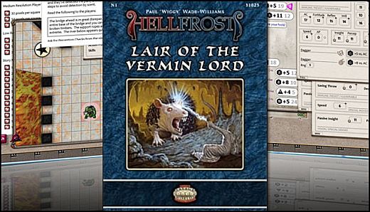 Fantasy Grounds - Hellfrost: Lair of the Vermin Lord (Savage Worlds)