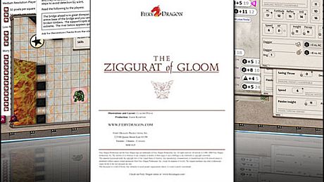 Fantasy Grounds - H3-Ziggurat of Gloom 4E Fantasy (Token Pack) DLC