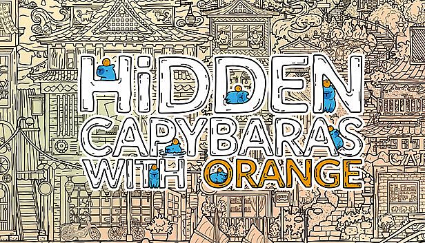 Buy Hidden Capybaras with Orange