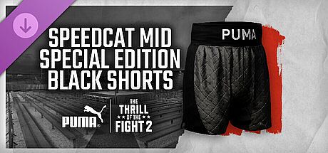The Thrill Of The Fight 2 - Puma Original Special Edition Black Shorts