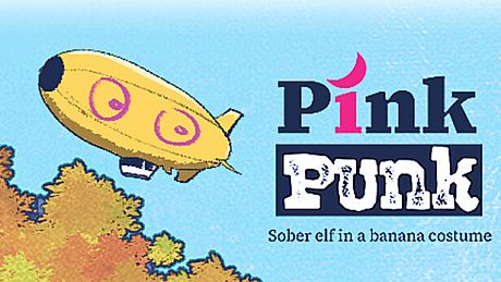 Pink punk: Sober elf in a banana costume Game