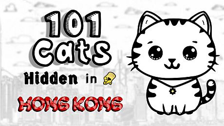 101 Cats Hidden in Hong Kong Game