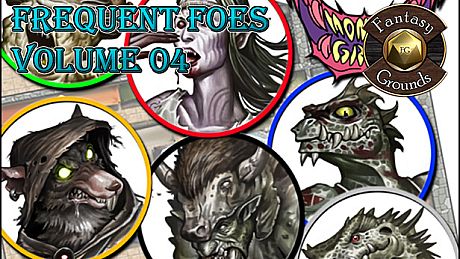 Fantasy Grounds - Frequent Foes, Volume 4 (Token Pack) DLC