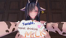 Tonight resist drinking milk!!