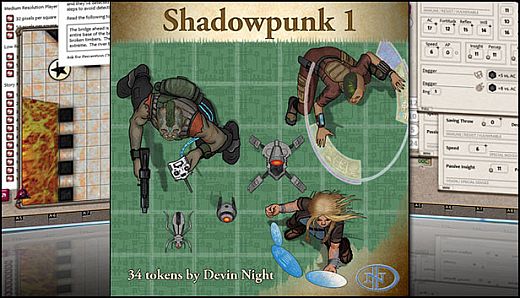 Fantasy Grounds - Shadowpunk (Token Pack)
