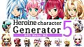 RPG Maker MZ - Heroine Character Generator 5 for MZ