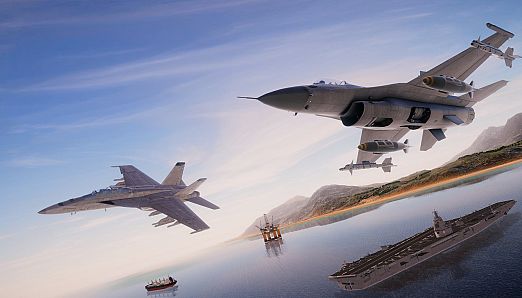 Airplane Flight Simulator: Combat Zone