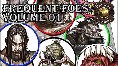 Fantasy Grounds - Frequent Foes, Volume 1 (Token Pack) DLC