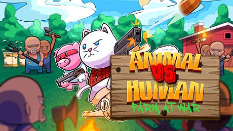 Animal Vs Human : Farm at war Game