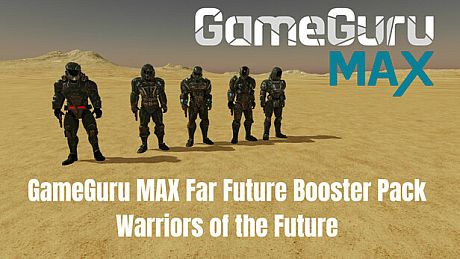 GameGuru MAX Far Future Booster Pack - Warriors of the Future DLC
