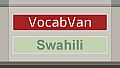 VocabVan - Swahili
