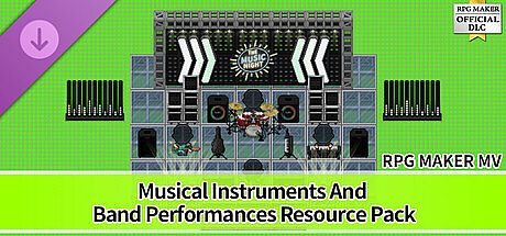 RPG Maker MV - Musical Instruments And Band Performances Resource Pack DLC