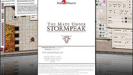 Fantasy Grounds - H2-The Maze Under Stormpeak 4E Fantasy (Token Pack) DLC