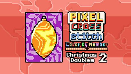 Pixel Cross Stitch - Christmas Baubles Pack 2 DLC