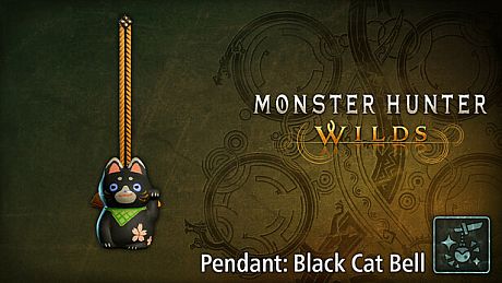 Monster Hunter Wilds - Pendant: Black Cat Bell DLC