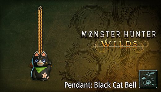 Monster Hunter Wilds - Pendant: Black Cat Bell