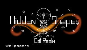 Hidden Shapes Cat Realm - Wallpapers