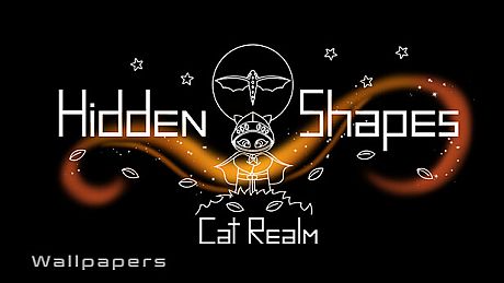 Hidden Shapes Cat Realm - Wallpapers DLC