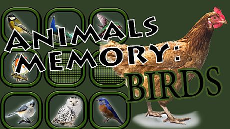 Animals Memory: Birds Game