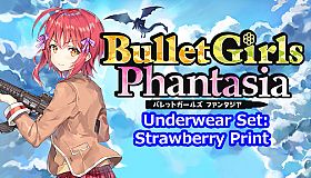 Bullet Girls Phantasia - Underwear Set: Strawberry Print