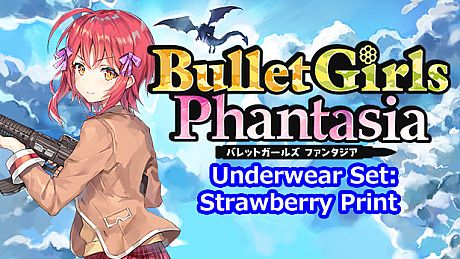 Bullet Girls Phantasia - Underwear Set: Strawberry Print DLC