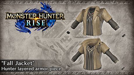 Monster Hunter Rise - "Fall Jacket" Hunter layered Armor Piece DLC