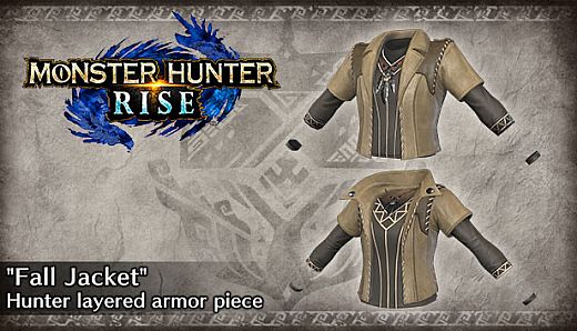 Monster Hunter Rise - "Fall Jacket" Hunter layered Armor Piece