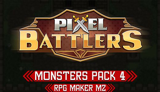 RPG Maker MZ - Pixel Battlers Monsters Pack 4