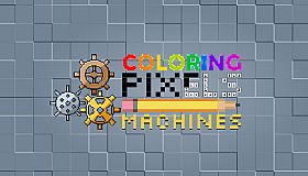 Coloring Pixels - Machines Pack