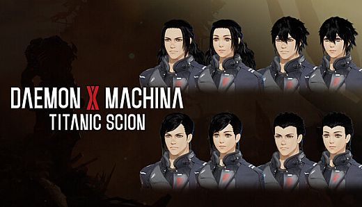 Daemon X Machina: Titanic Scion - Hairstyle Set 8