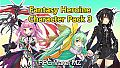 RPG Maker MZ -  Fantasy Heroine Character Pack 3